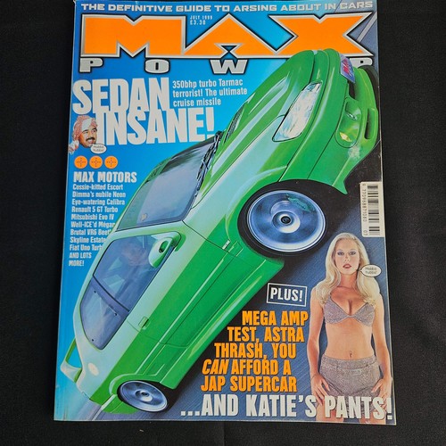 Max power magazine july 1999 - max,