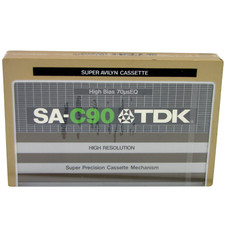 TDK SA 90 CHROME TYPE II BLANK