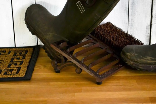Cast iron wellington boot - iron,