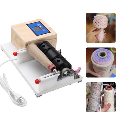 Yarn cone winder - yarn, adjustable