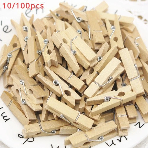 100pk small clothes pegs - 10-100pk,