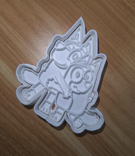 Bluey cookie cutter play - &,