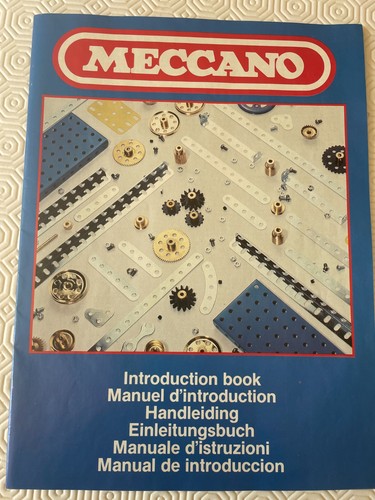 Meccano introduction book - meccano,