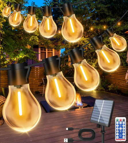Solar festoon lights outdoor - solar,