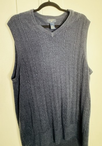 Dockers men sweater vest - men's, l