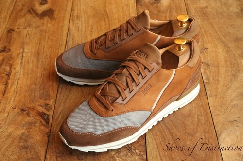 Hugo boss tan brown nubuck - boss,