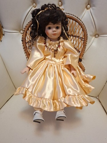 Vintage porcelain doll - vintage, in