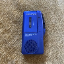 OLYMPUS PEARLCORDER S701 MICRO CASSETTE RECORDER 2 SPEED 