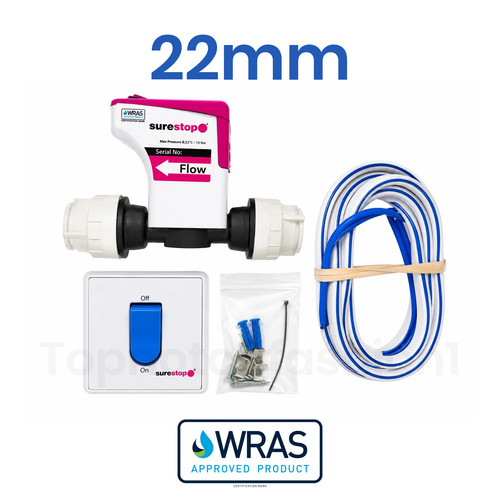 New surestop 22mm stopcock - surestop,