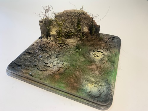Diorama base plate boxed - base,