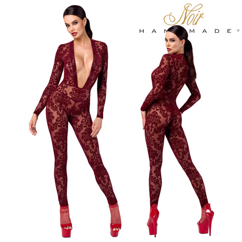 Noir handmade f382 - handmade, burgundy