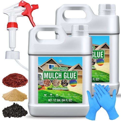 Mulch glue 1 gallon - mulch,