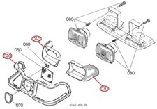 Headlamp Surround & Trims Fits