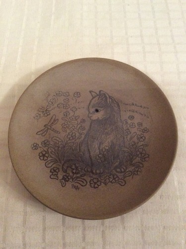 Poole pottery small - poole, cat