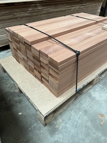 Sapele hardwood 90mm - sapele, 15mm