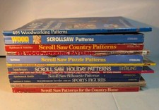 12 Scroll Saw Pattern s Books