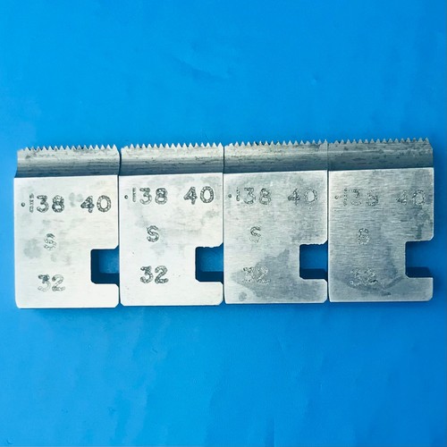 Set 138 40 unf chasers - of, 0.138"