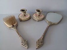 Dressing Table Set Vintage Regent Of London 4 Piece