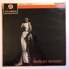 Shirley Bassey, S/T, Vinyl LP, Columbia 1961, VG/VG, Mono 33 SX 1382