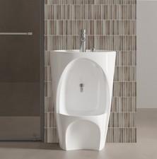 Ceramic Wudu Dual Level Basin