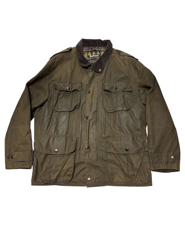 Barbour border wax jacket - wax,