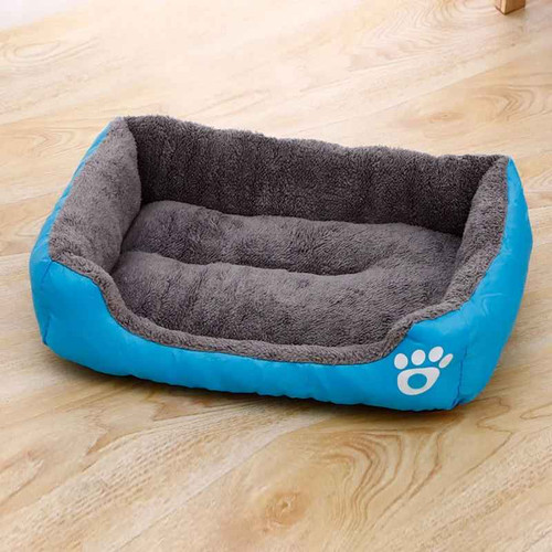 Black dog bed - black,