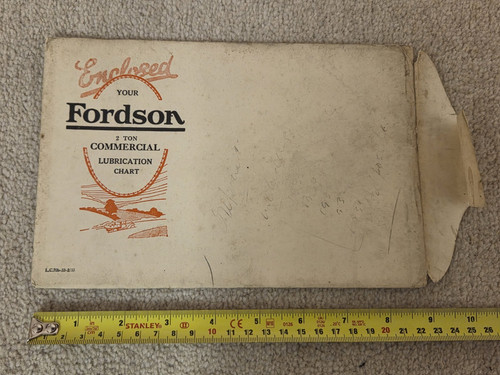 1933 fordson ton commercial - fordson,