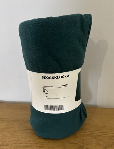 Ikea skogsklocka throw - skogsklocka, green