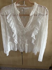 Ladies Shirt/blouse . From Nine By Savannah Miller. Size 14. Off white colour