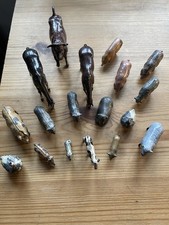 18 Vintage Lead Farm Animals