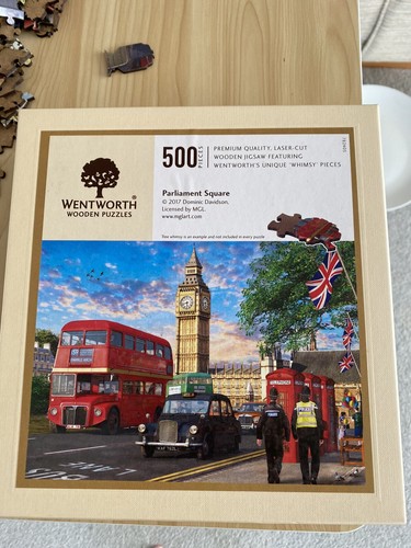 Wentworth wooden jigsaw puzzle - wooden,