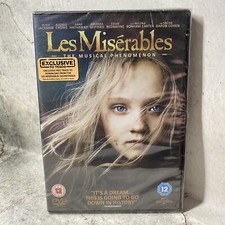 Les Miserables DVD Tesco Exclusive Free Downloadable Track - Brand New Sealed