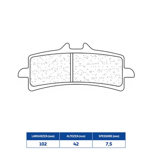 Racing front brake pads - racing,