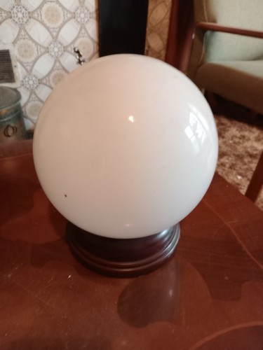 Globe glass table lamp - globe,