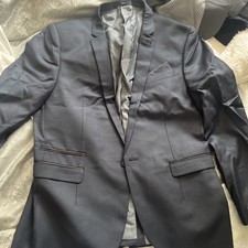 Next Men's Navy Blue Suit