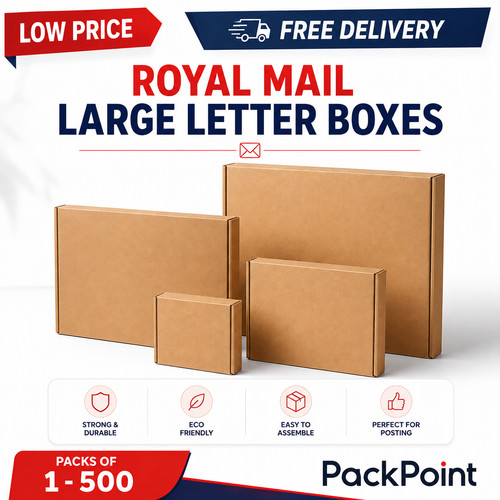 Cardboard box standard - cardboard, royal