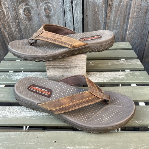 Skechers relaxed fit brown - fit,