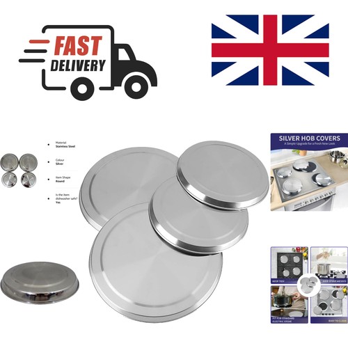 4pcs stainless steel hob - stainless,