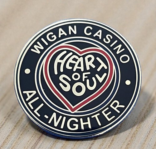 Northern soul badge wigan - soul,