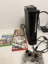 X Box 360 Elite Black 120gb With Games