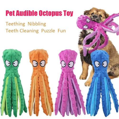 Dog vocal toys - vocal, octopus