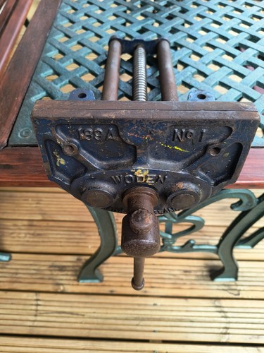 Woden under bench - woden,