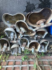 13 Vintage Cattle Drinkers/planters galvanised 