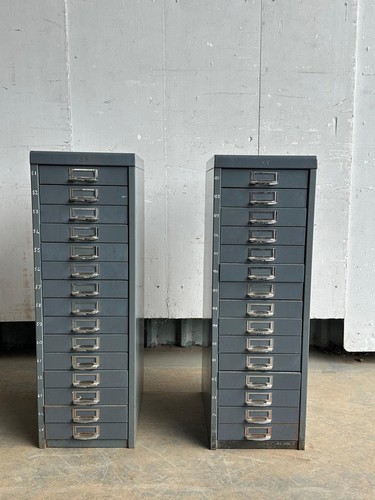 Pair 1960 metal - 1960's,