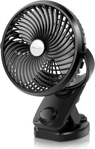 Elzo clip fan 5000mah - elzo,