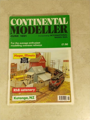 June 1991 continental modeller - continental,