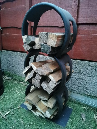 Gas bottle log store - bottle,