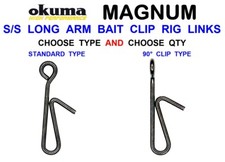 NEW OKUMA LONG ARM BAIT CLIPS