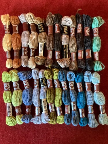 Dmc tapestry wool lots - dmc,
