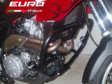 Aprilia Pegaso 650 Trail Strada RD Moto Crash Bars Protectors Black New CF21KD